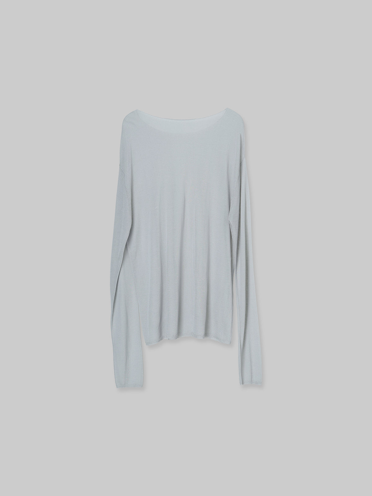WOOL SILK SHEER KNIT