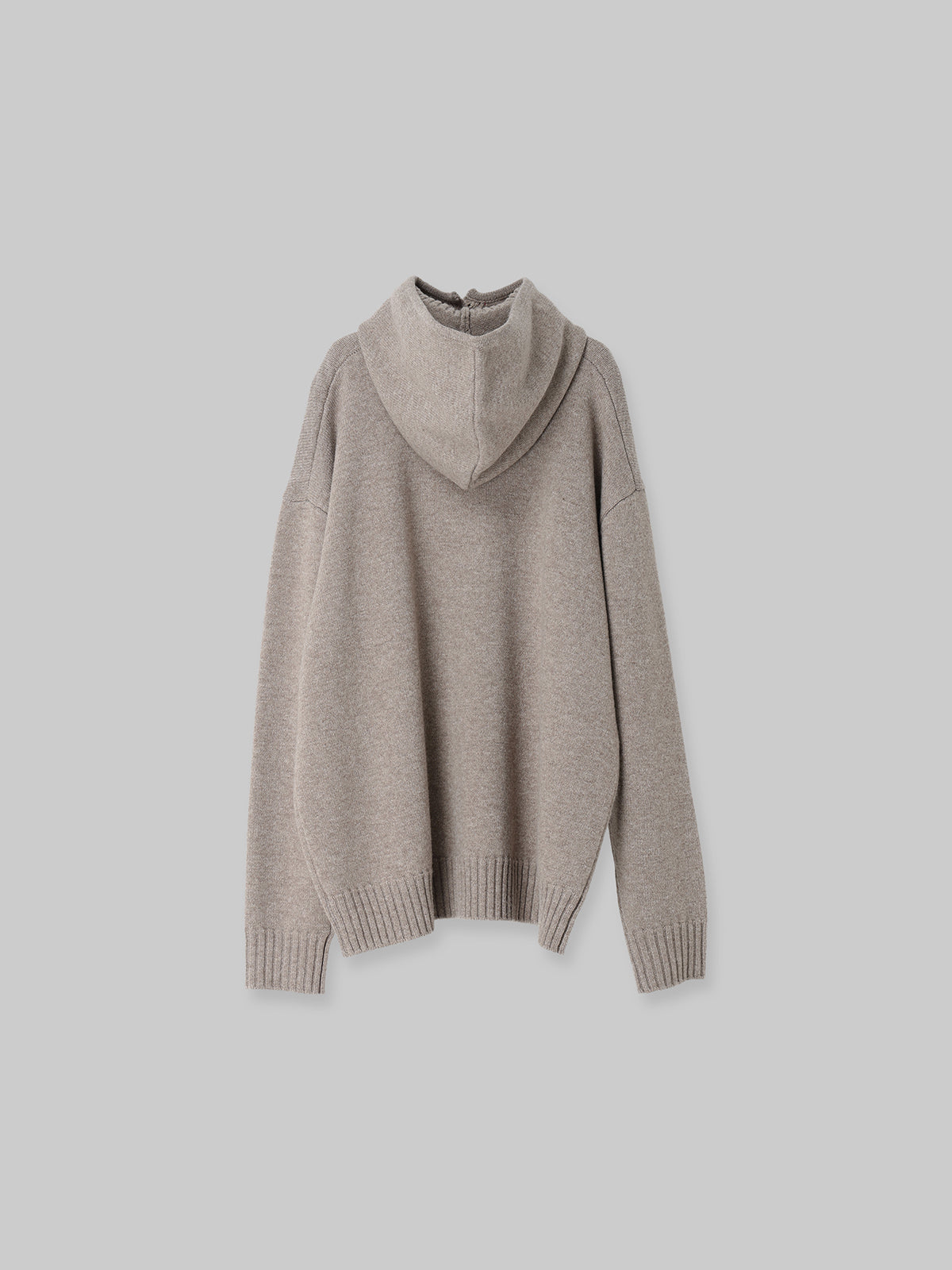 HOODIE KNIT PULLOVEER