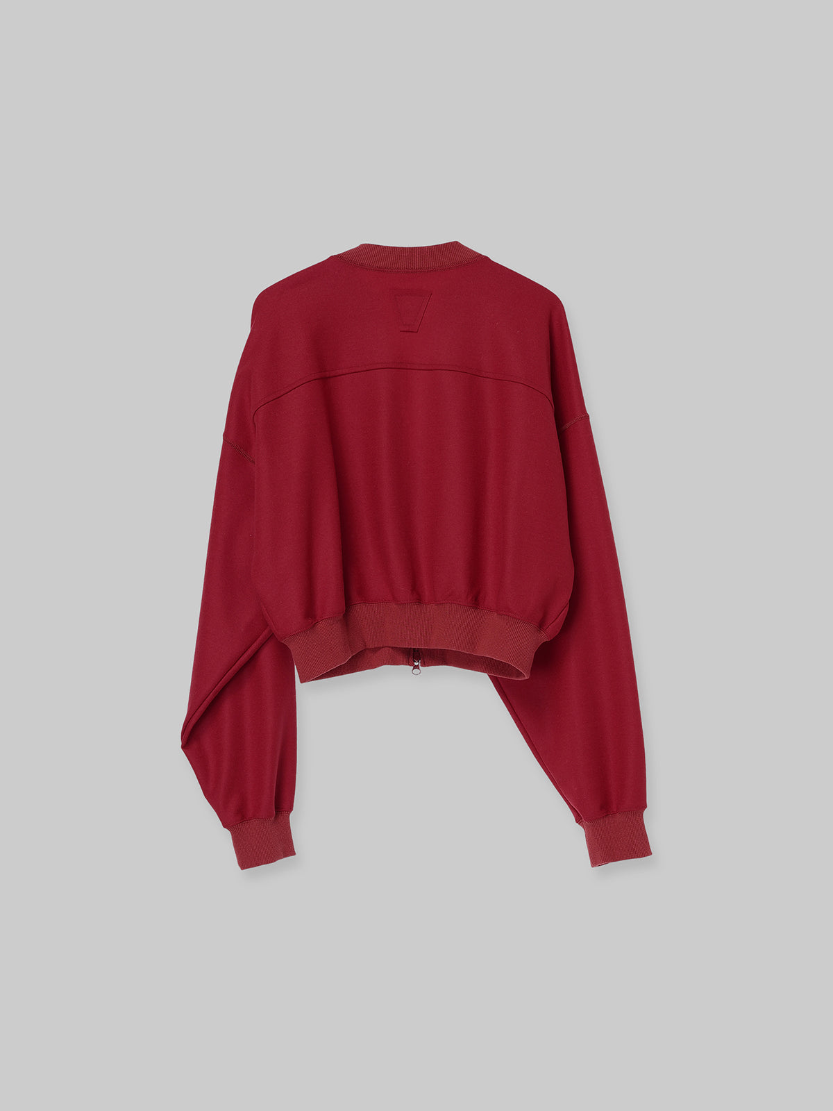 WOOL ZIP PULLOVER