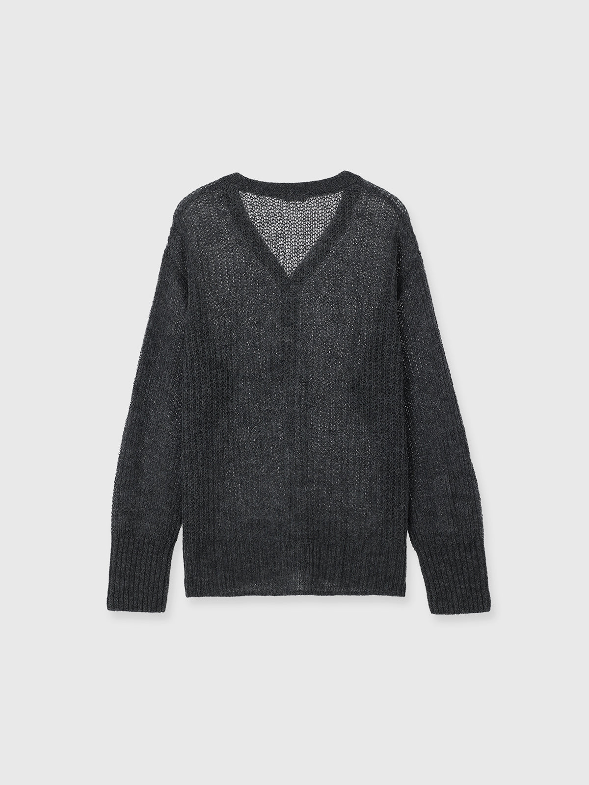 MOHAIR HENLY KNIT TOP