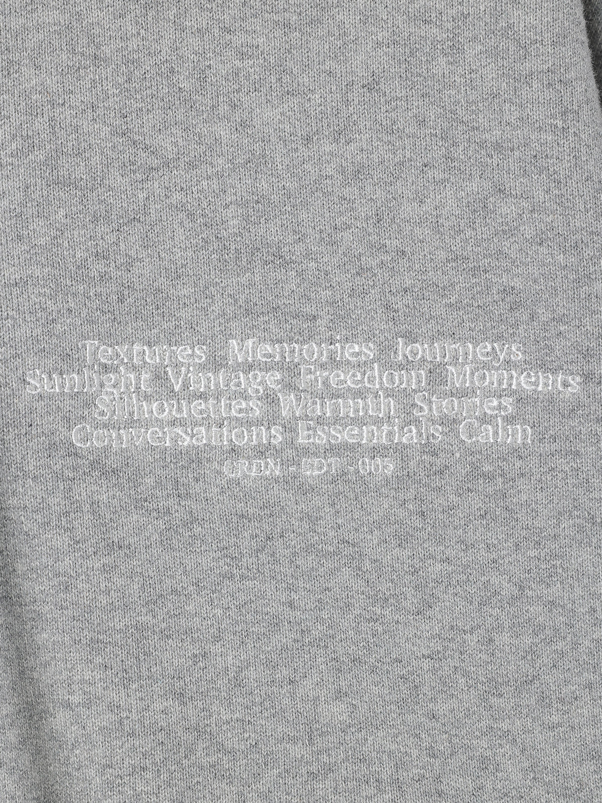 ZIP UP HOODED SWEAT SHIRT