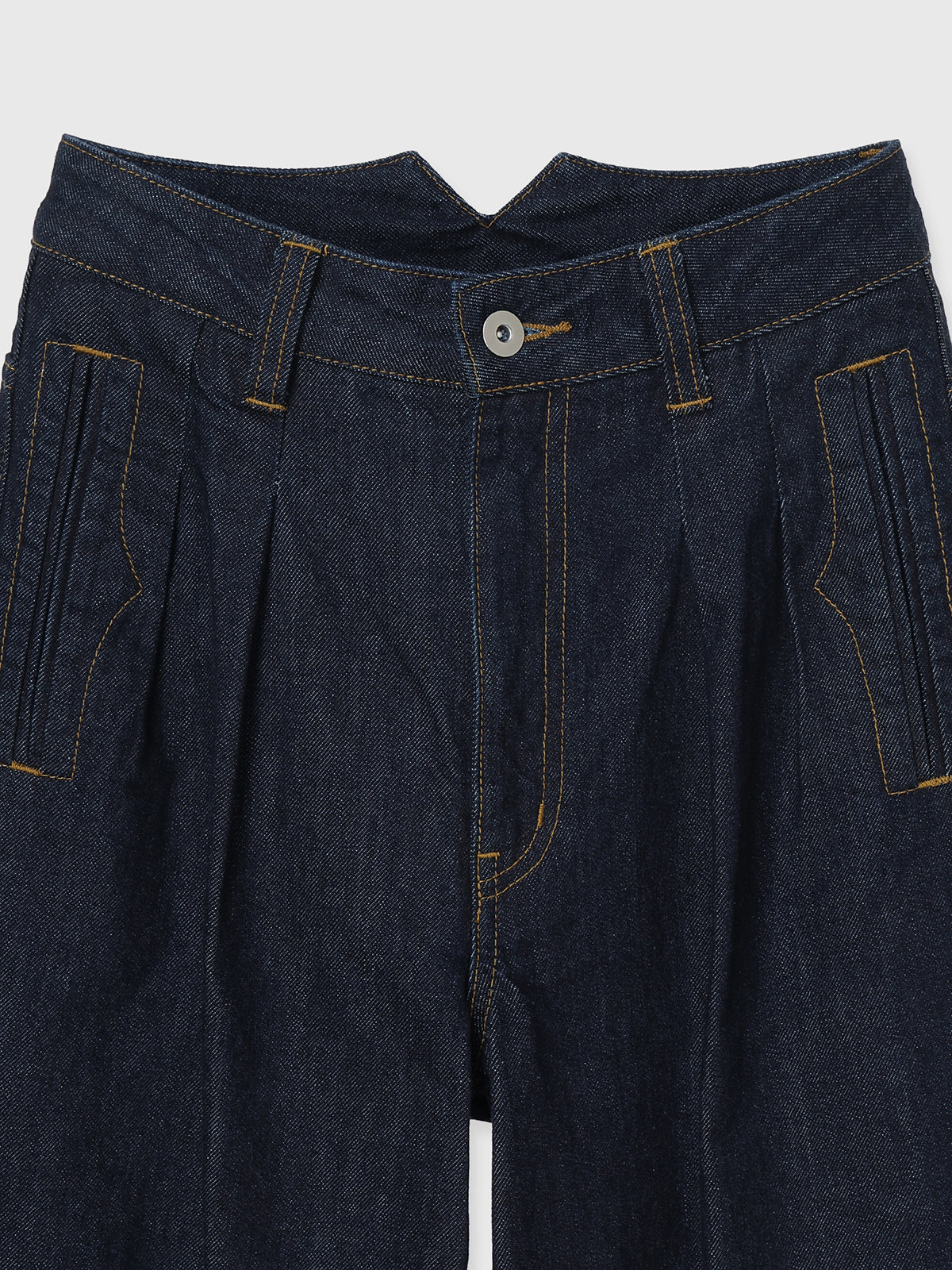 TWO TUCK BUGGY DENIM