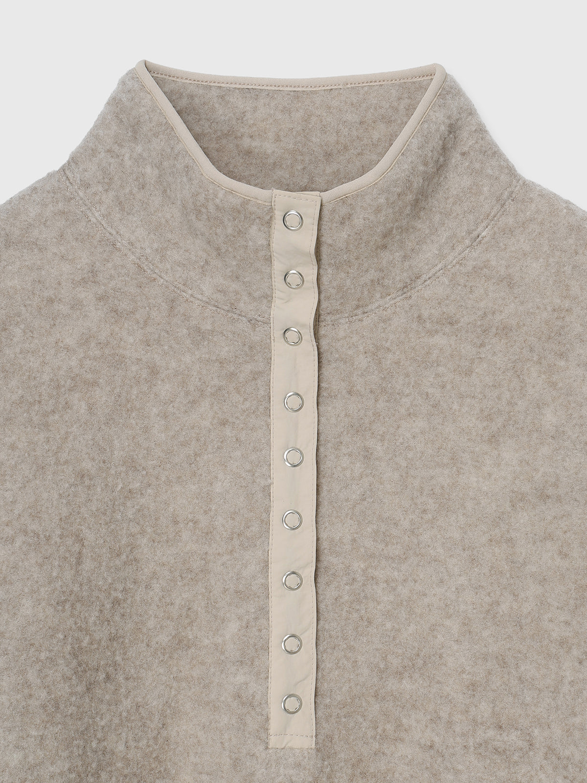 WOOL FLEECE TOP
