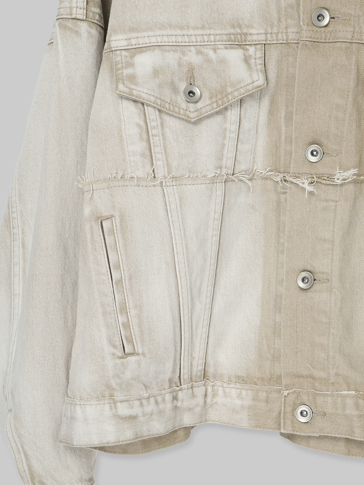 GRADATION WASH DENIM JACKET