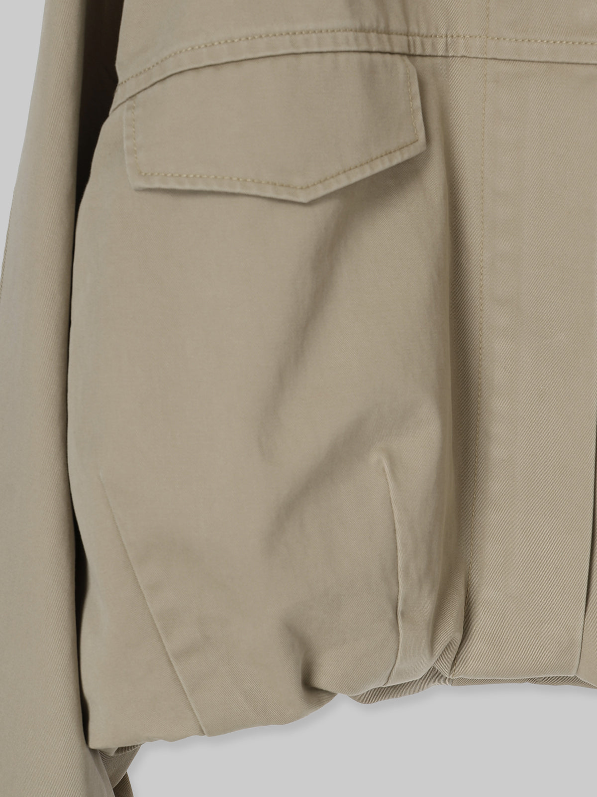 LAYERED CHINO BLOUSON