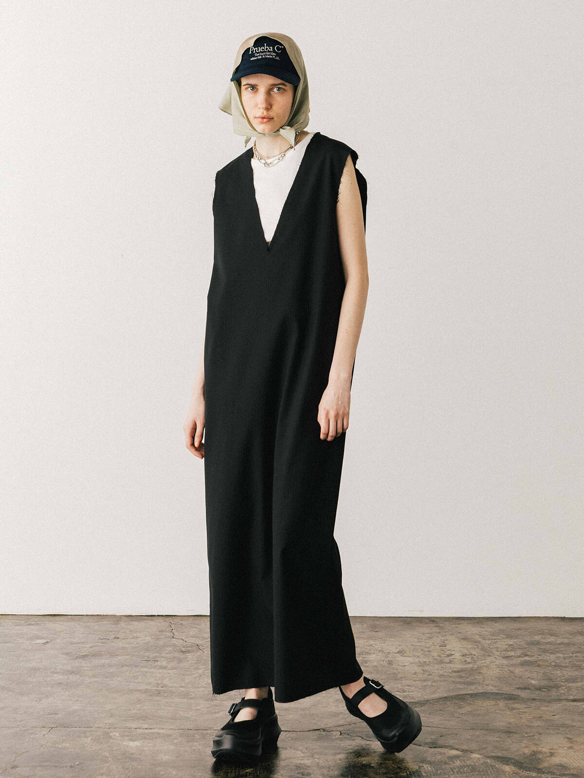 SUITING STRIPE DRESS