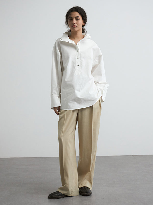 HIGH NECK BLOUSE