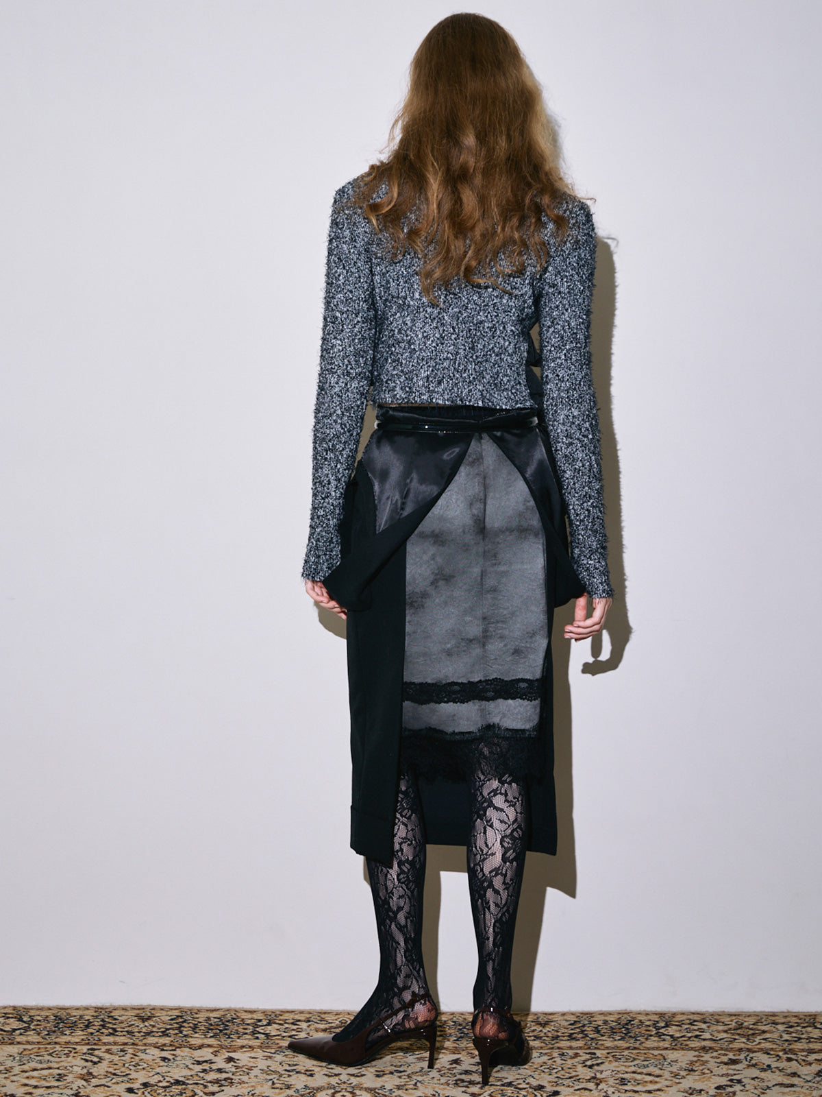 Bergamot frill knit