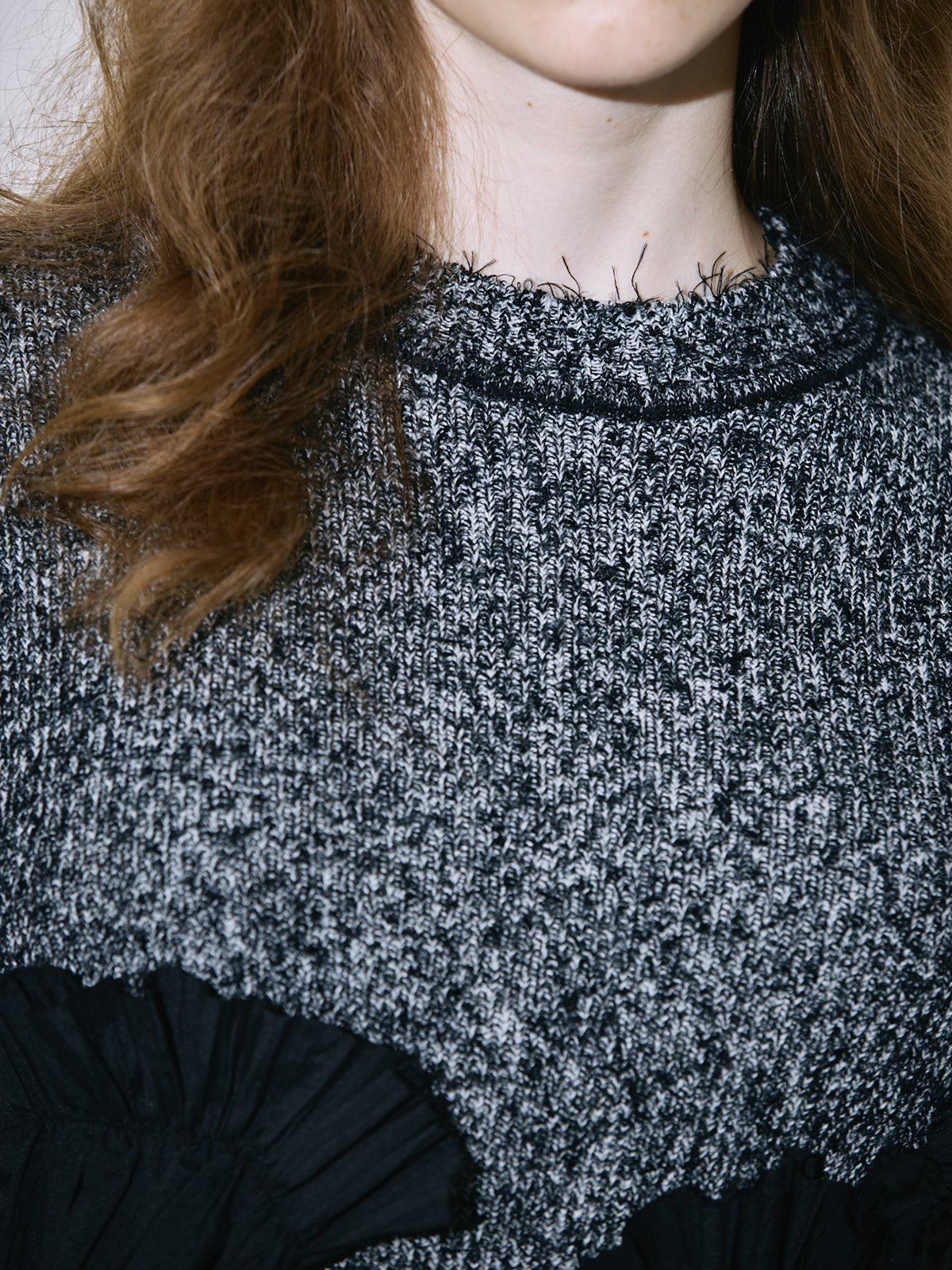 Bergamot frill knit