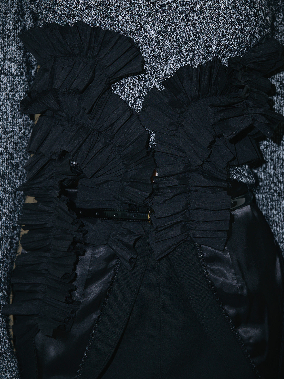 Bergamot frill knit
