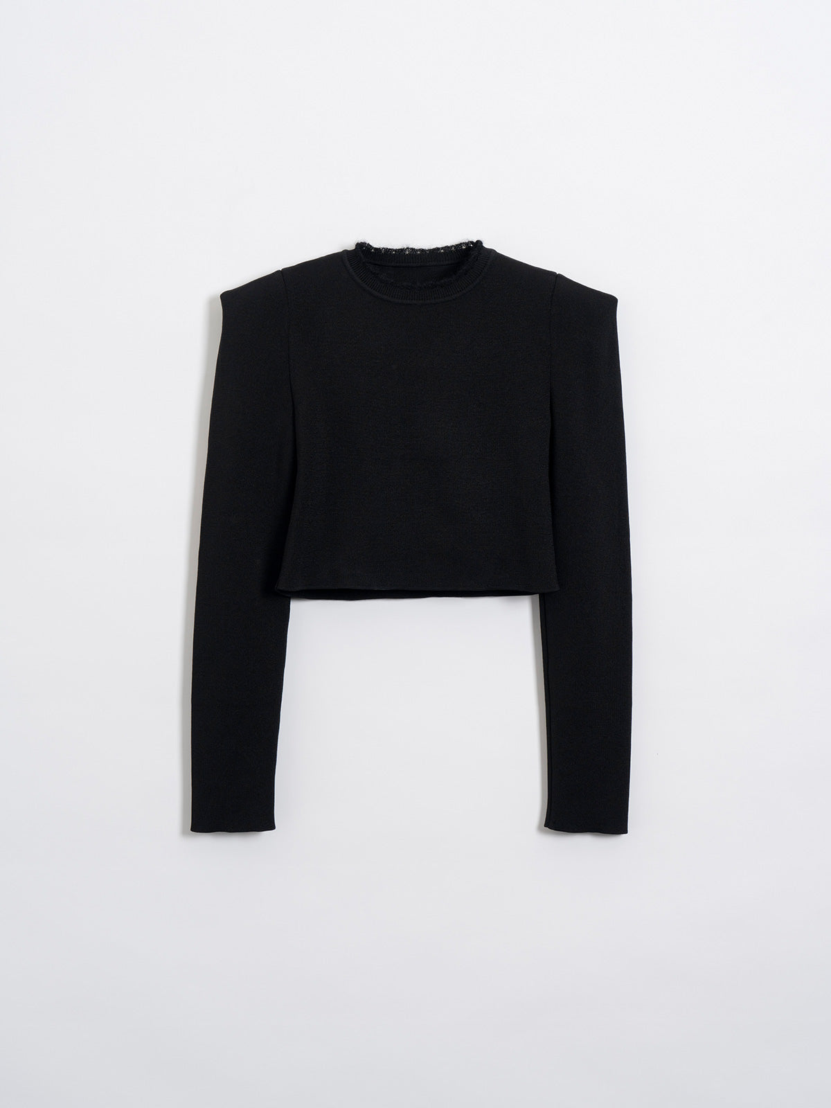 Statement shoulder knit