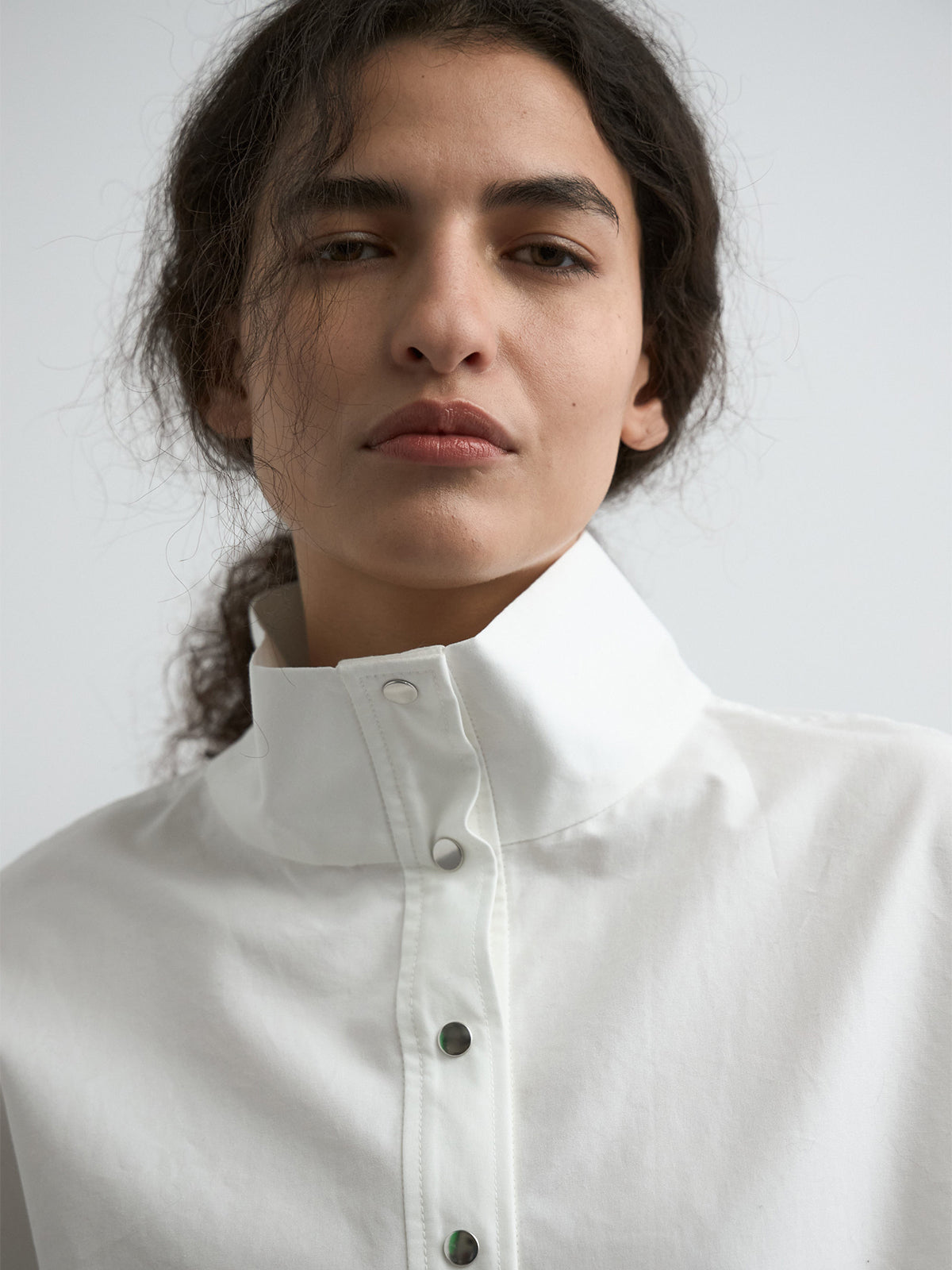 HIGH NECK BLOUSE