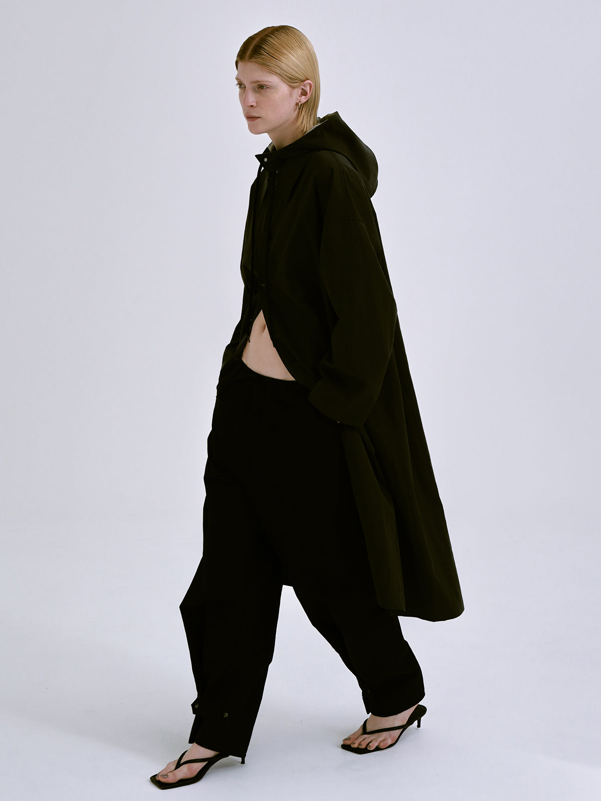 GHATHER NYLON PANTS