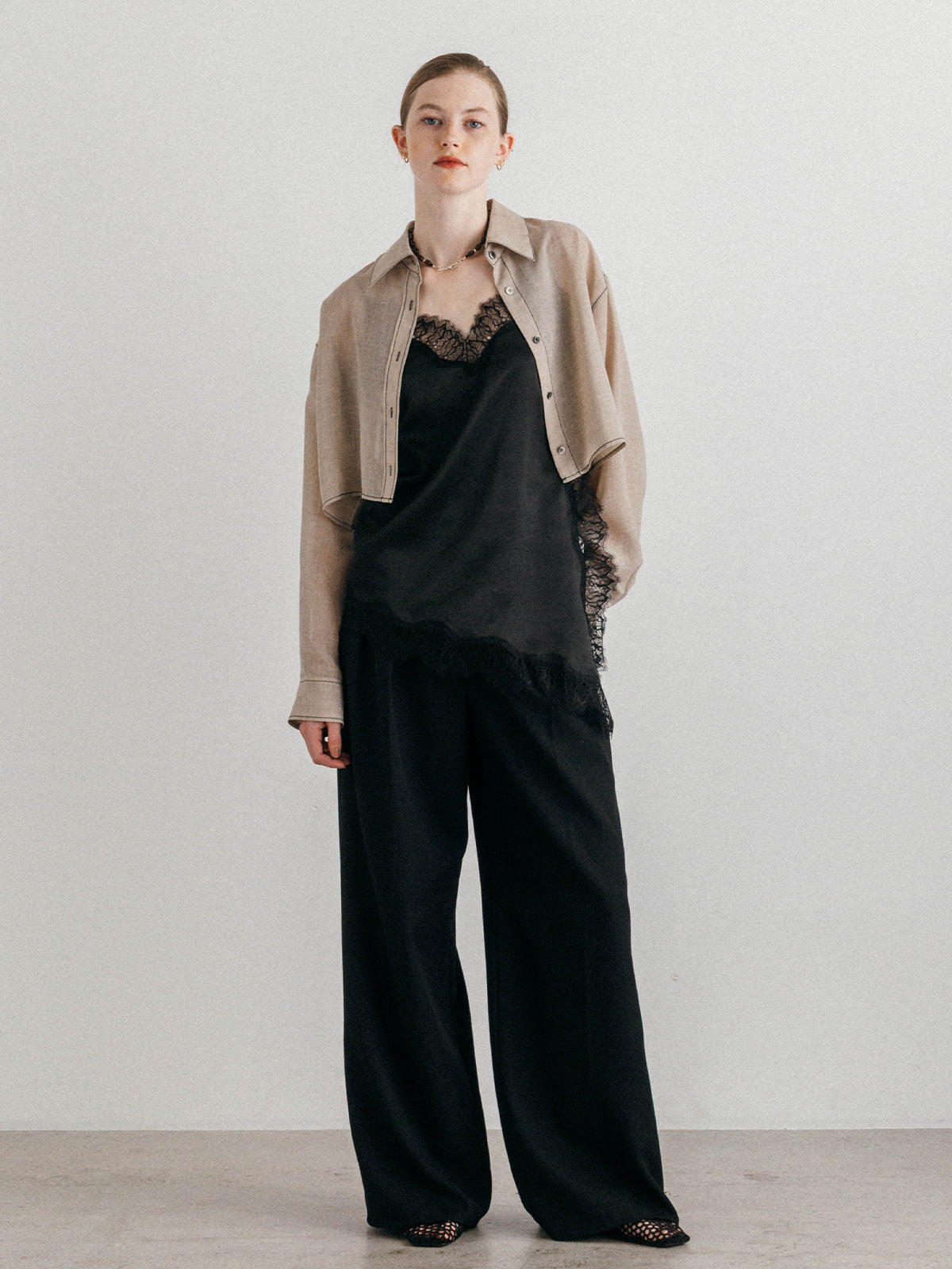 SHEER SHIRT