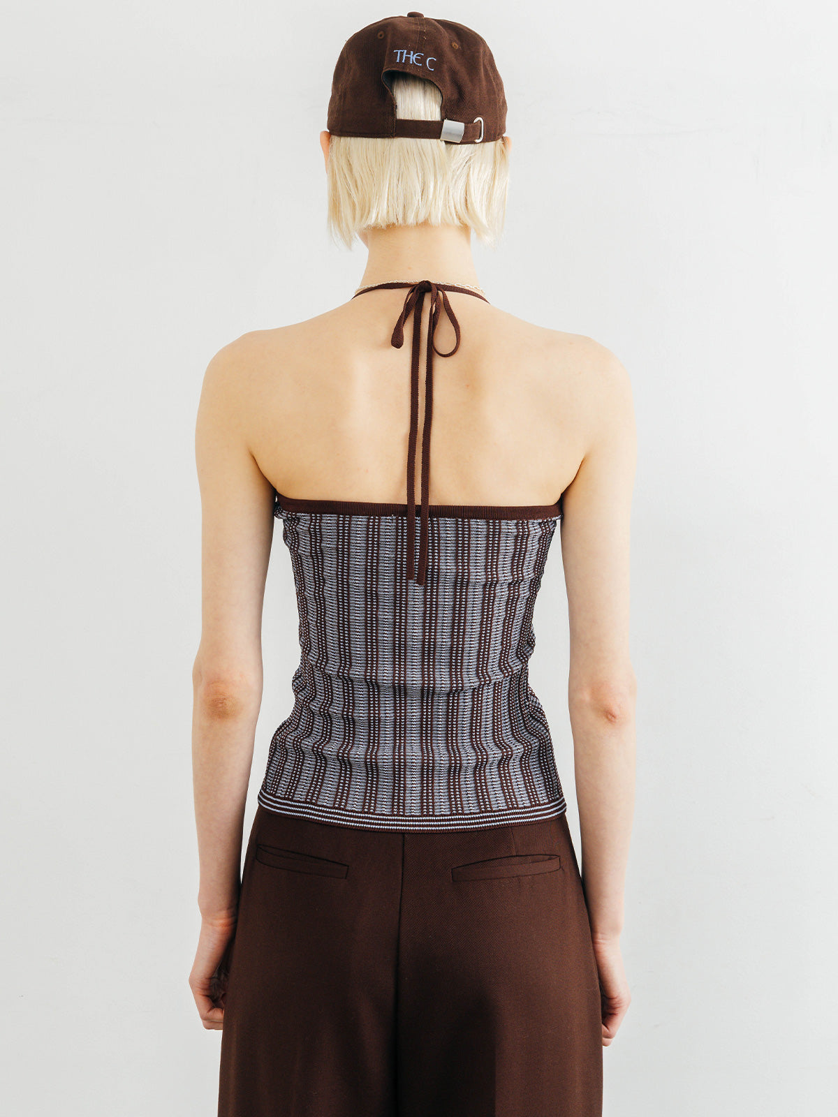 TUCK STITCH BUSTIER