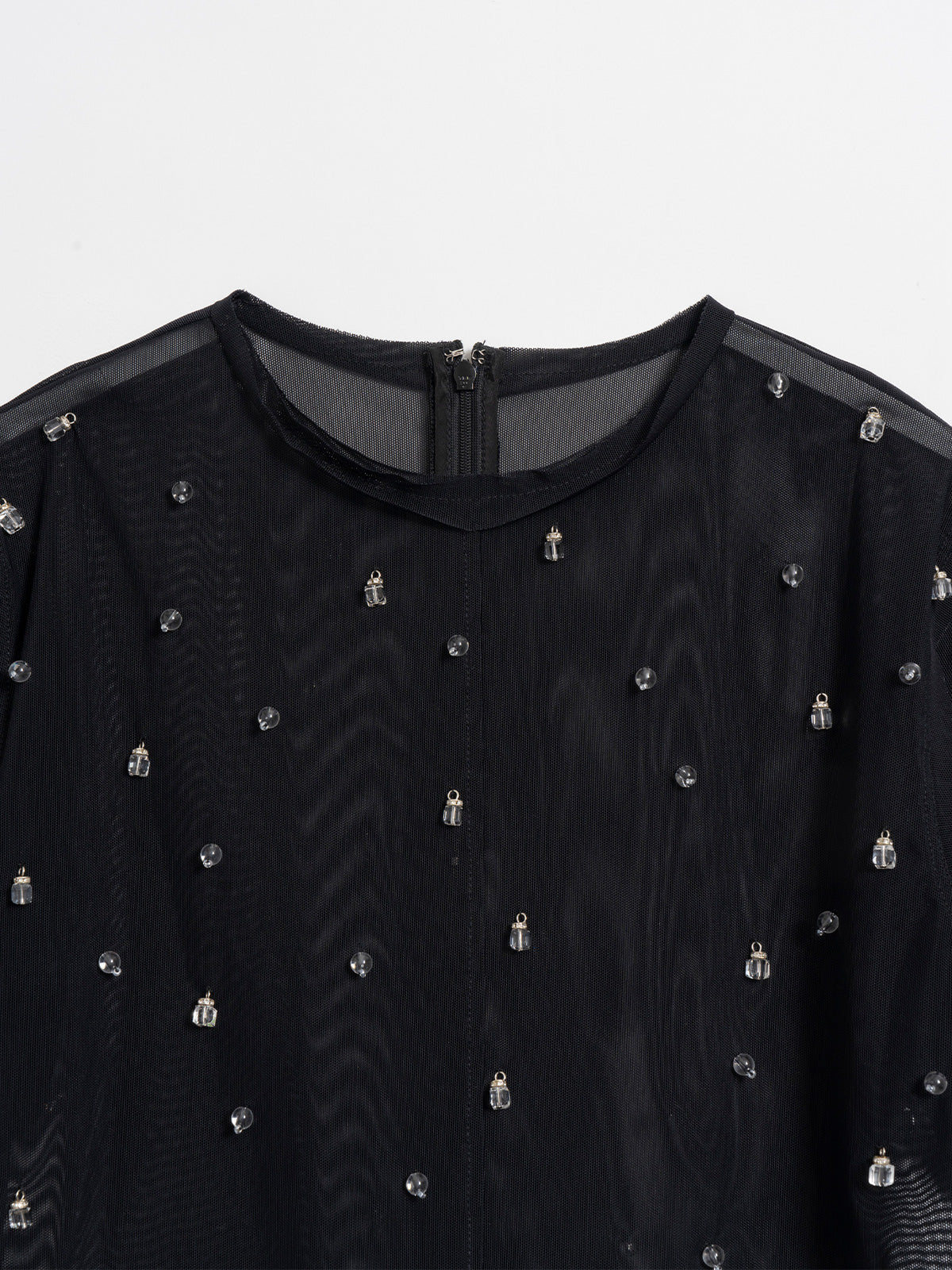 Lantern beads sheer tops