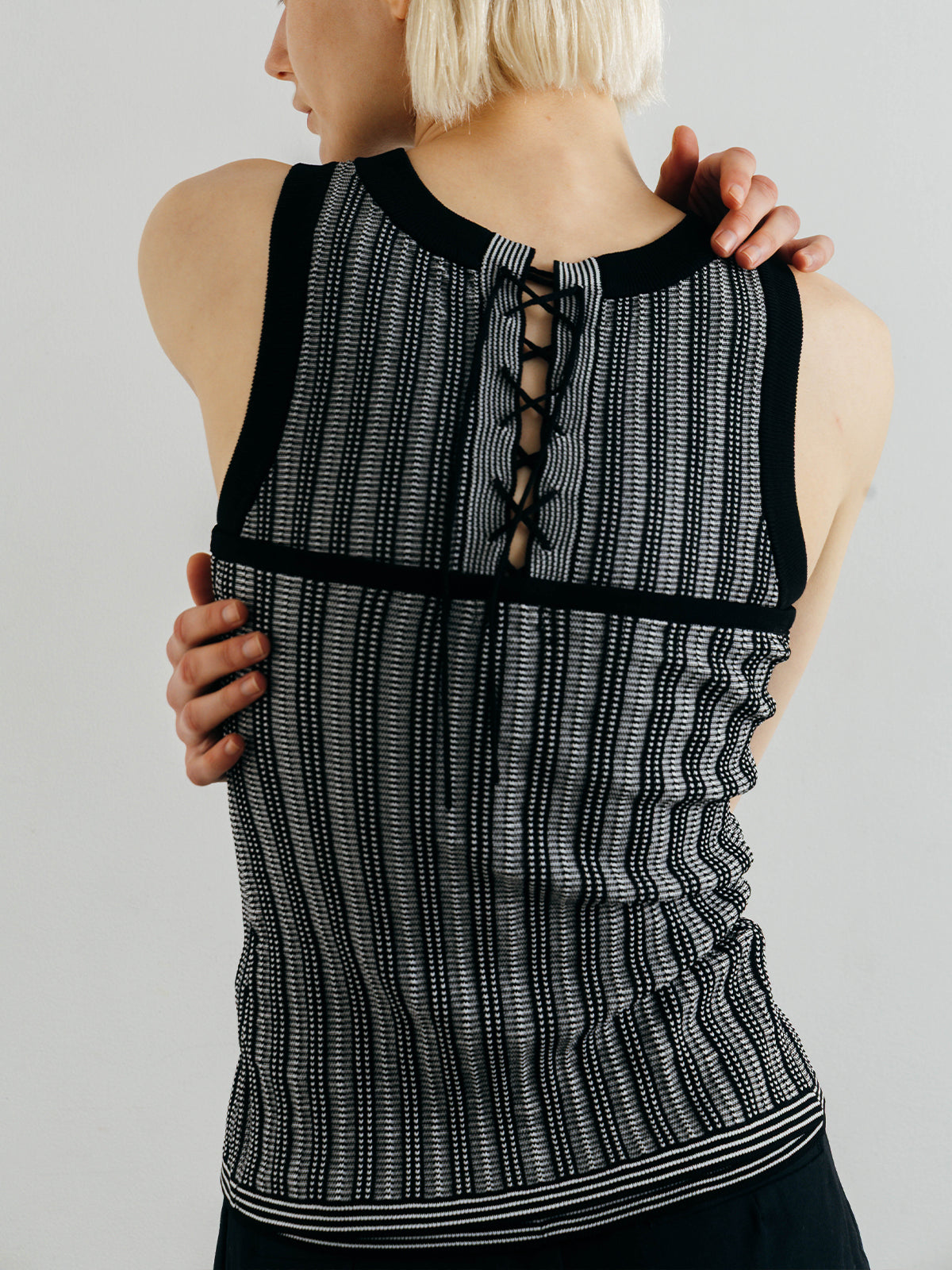 TUCK STITCH TANK TOP