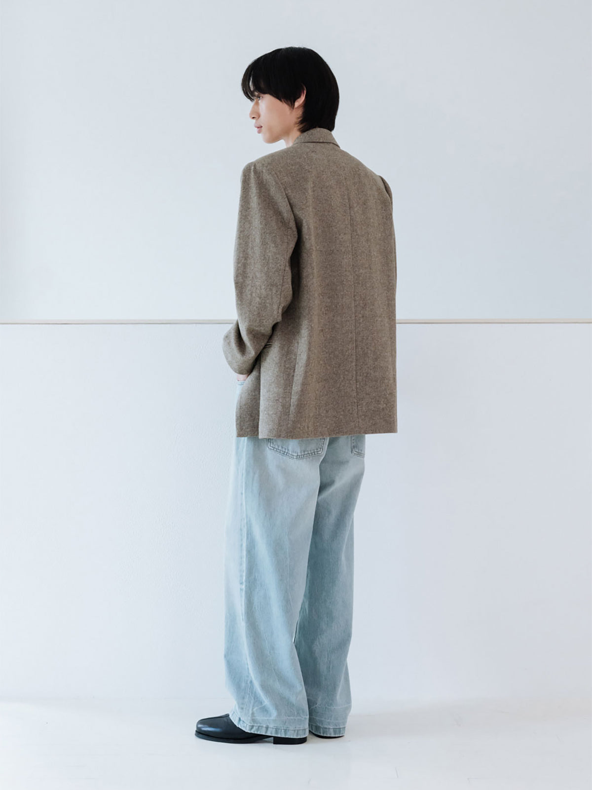 【Studio Doe】Gender Free Wool Double-Breasted Coat