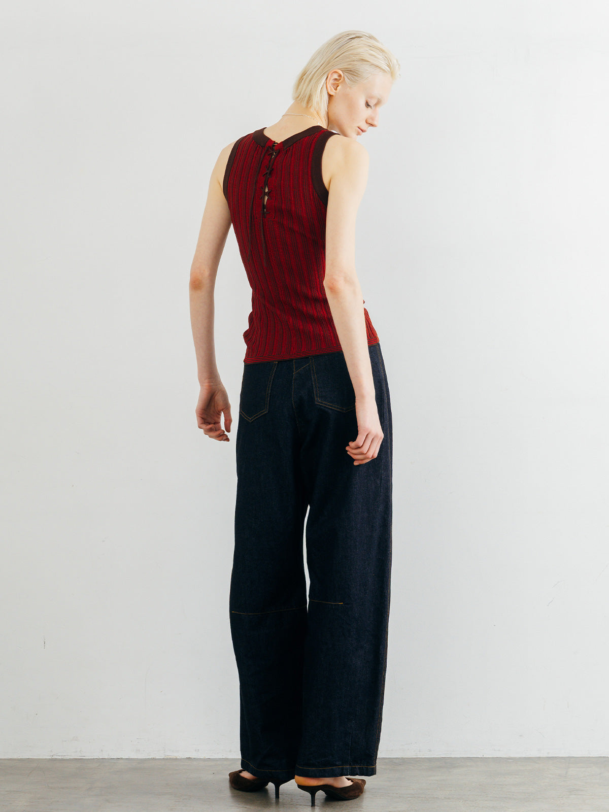 TUCK STITCH TANK TOP