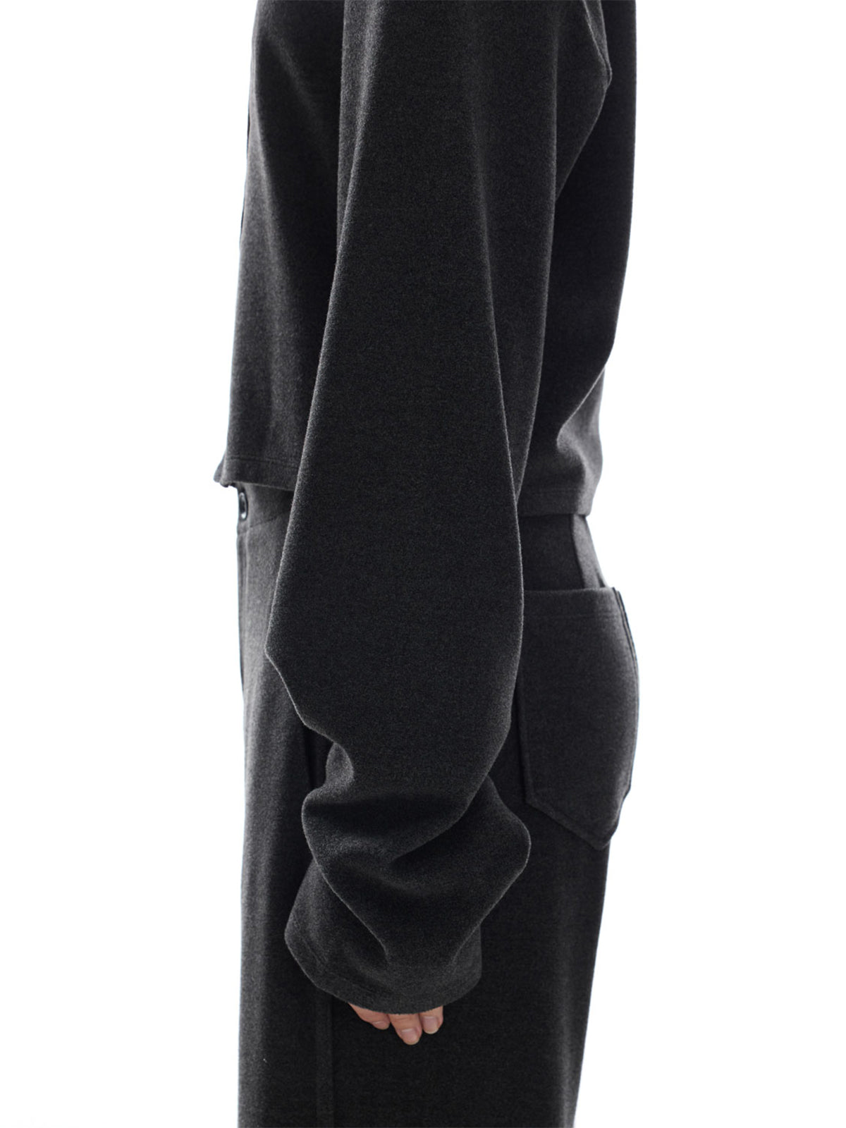 【Studio Doe】Molly Ultra Stretch Fleece Open-Front Top