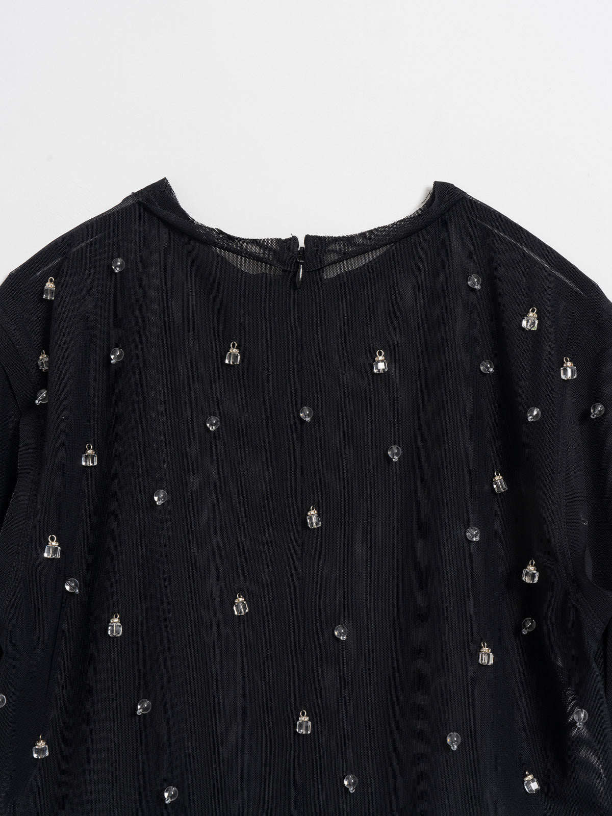 Lantern beads sheer tops