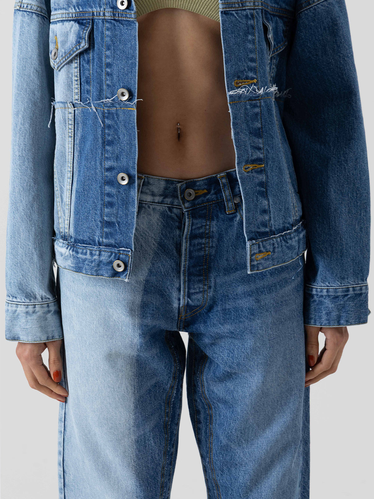 GRADATION WASH DENIM