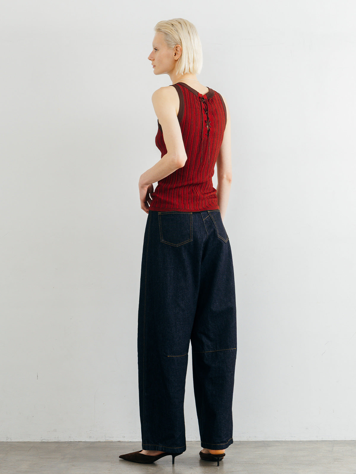 TUCK STITCH TANK TOP