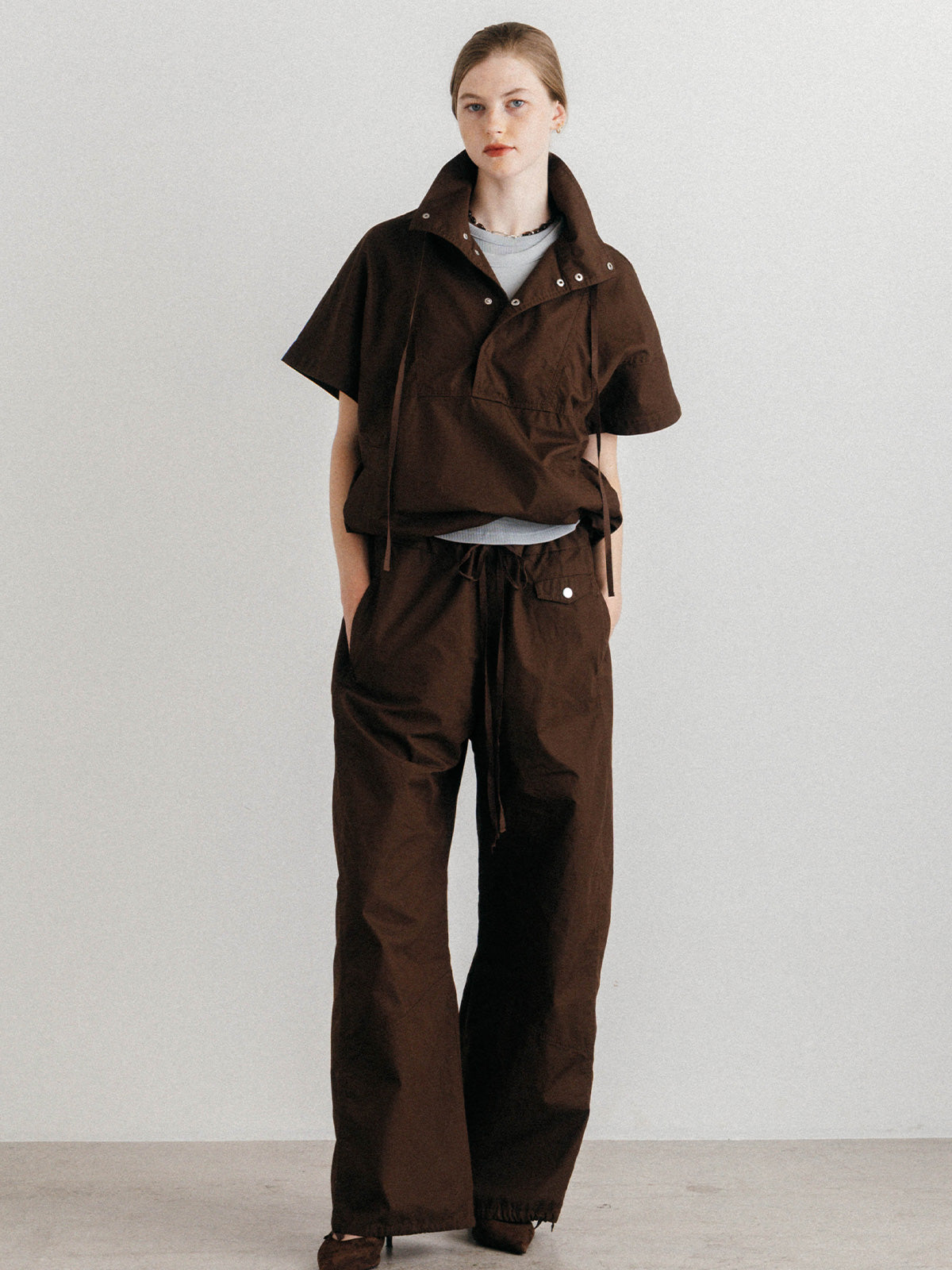 UTILITY ANORAK TOP