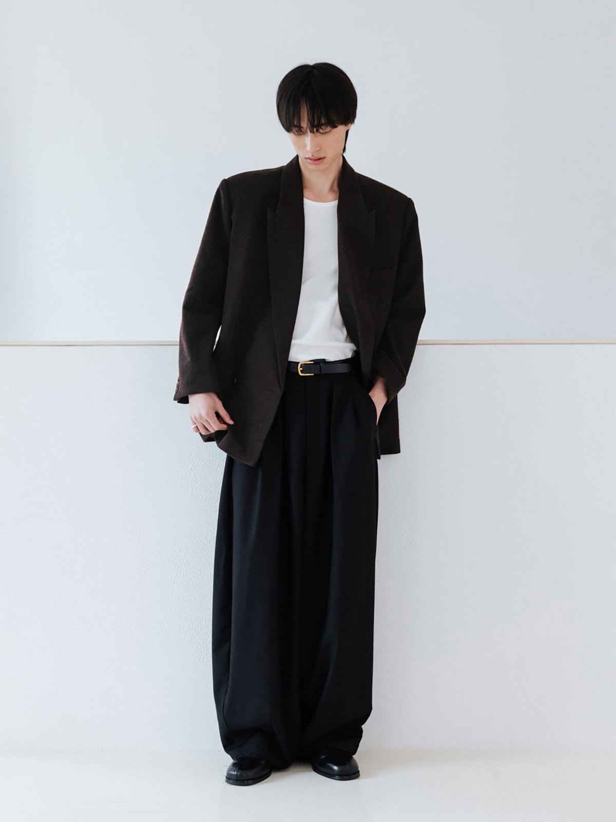 【Studio Doe】Gender Free Wool Double-Breasted Coat