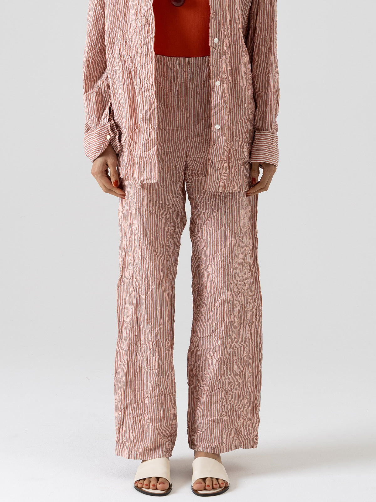 ORIGAMI PLEATS EASY PANTS