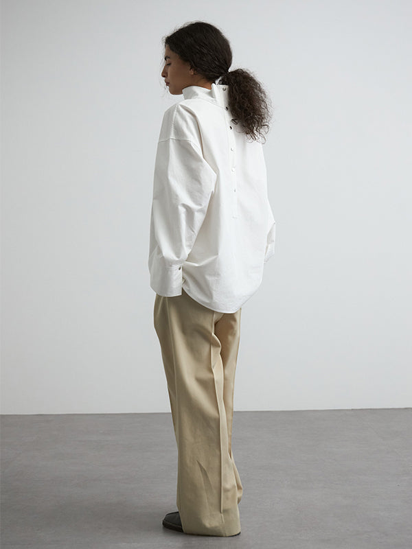 HIGH NECK BLOUSE