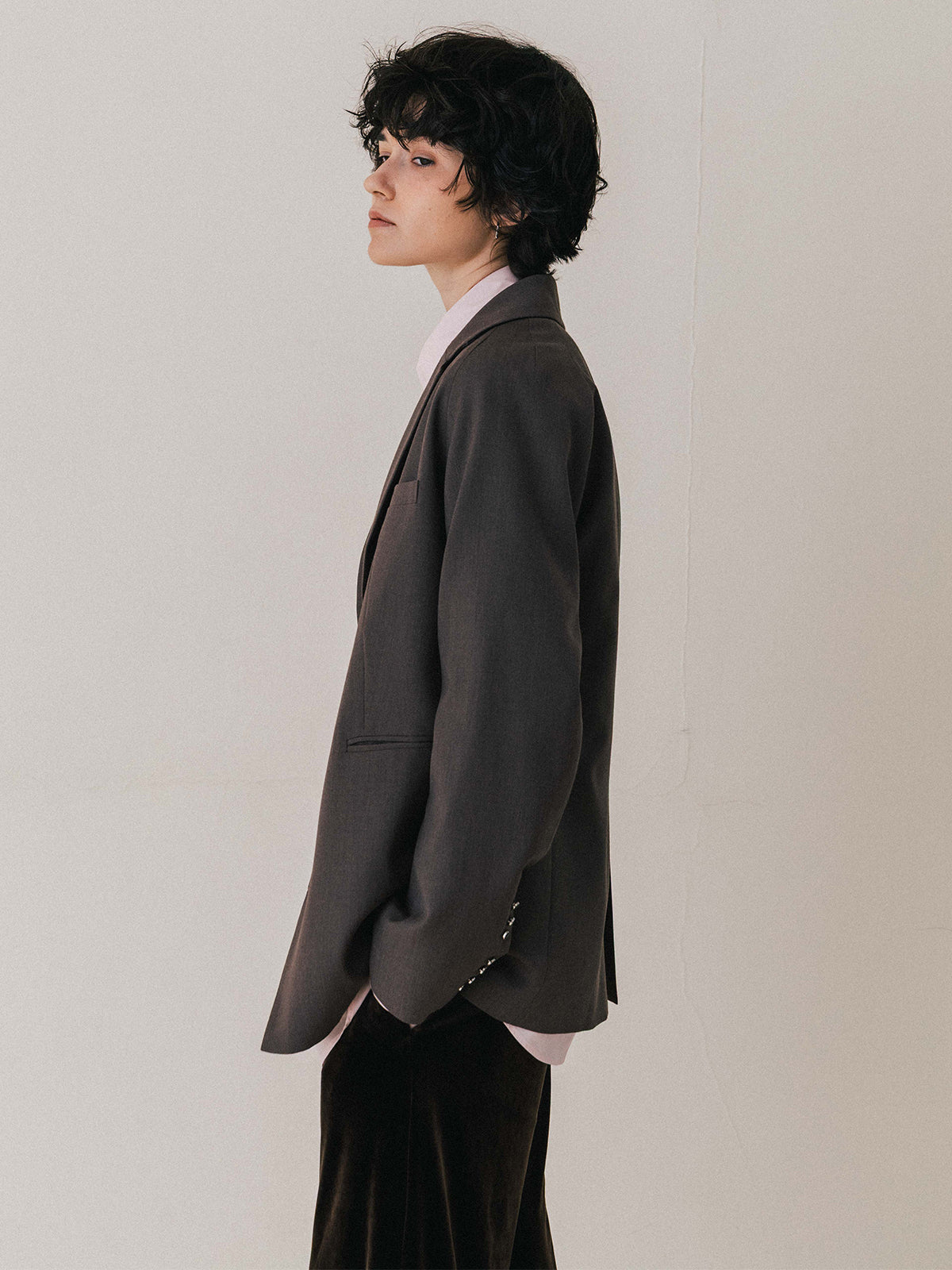 SAVILE WOOL HOOK JACKET