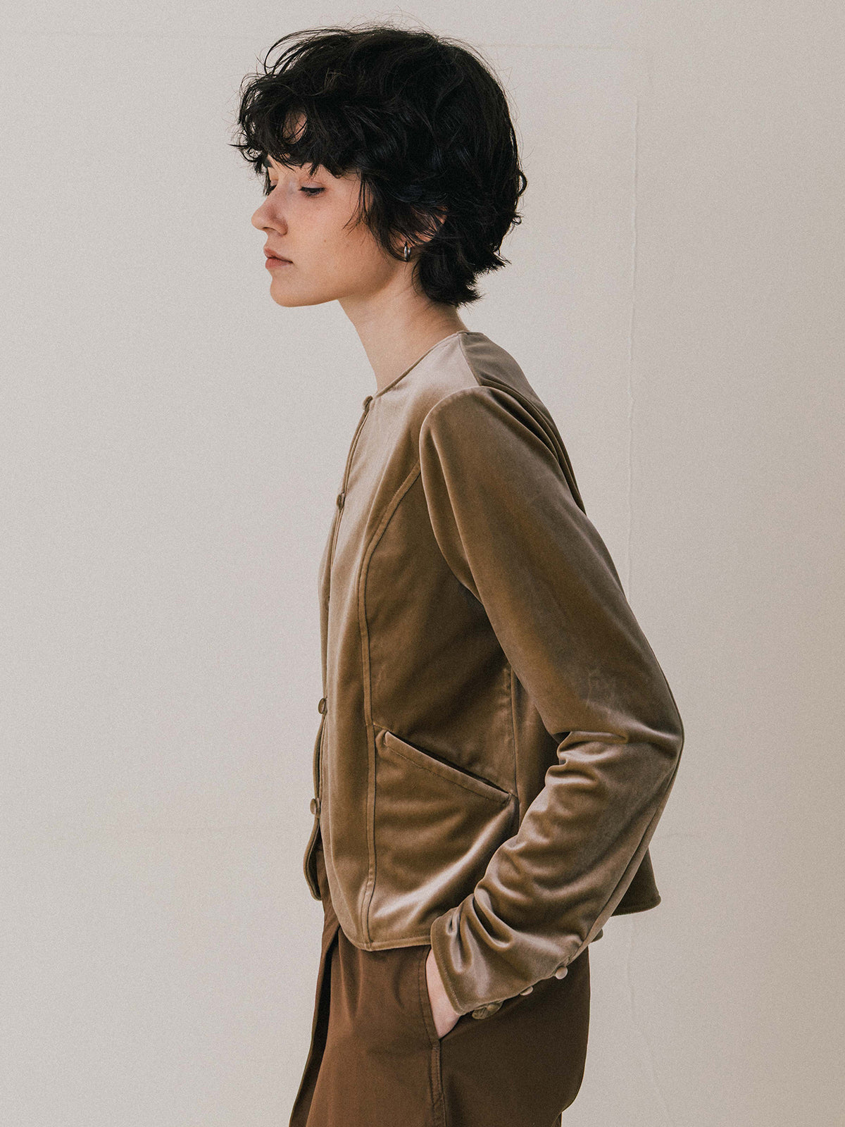 HILTON VELOURS CARDIGAN