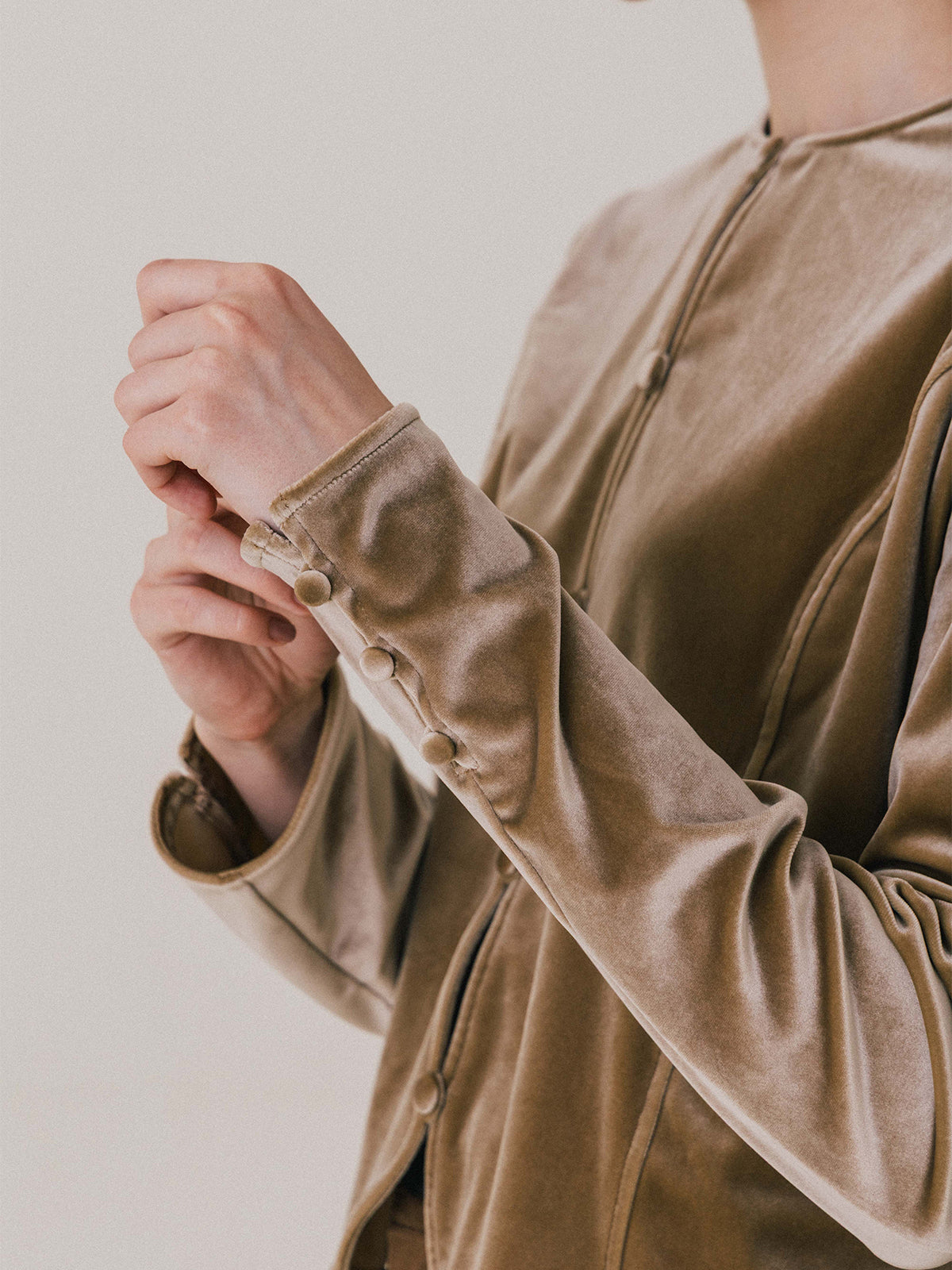 HILTON VELOURS CARDIGAN