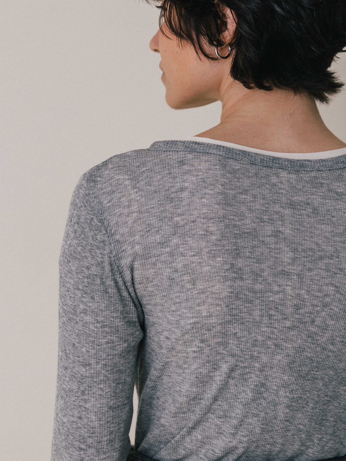 LAYERED L/S HENLY TEE