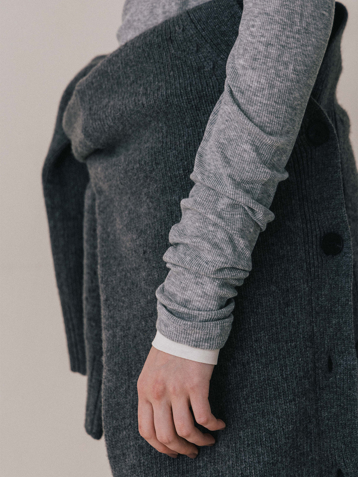 LAYERED L/S HENLY TEE
