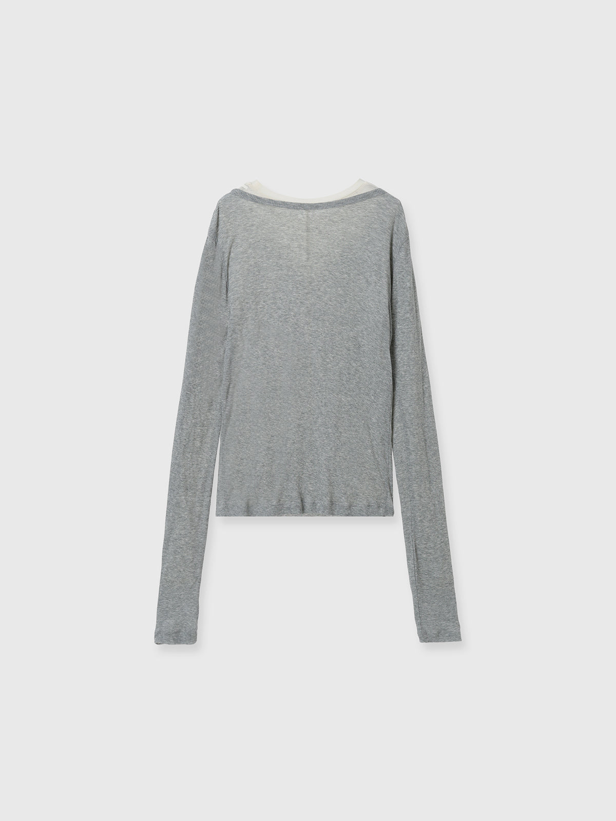 LAYERED L/S HENLY TEE