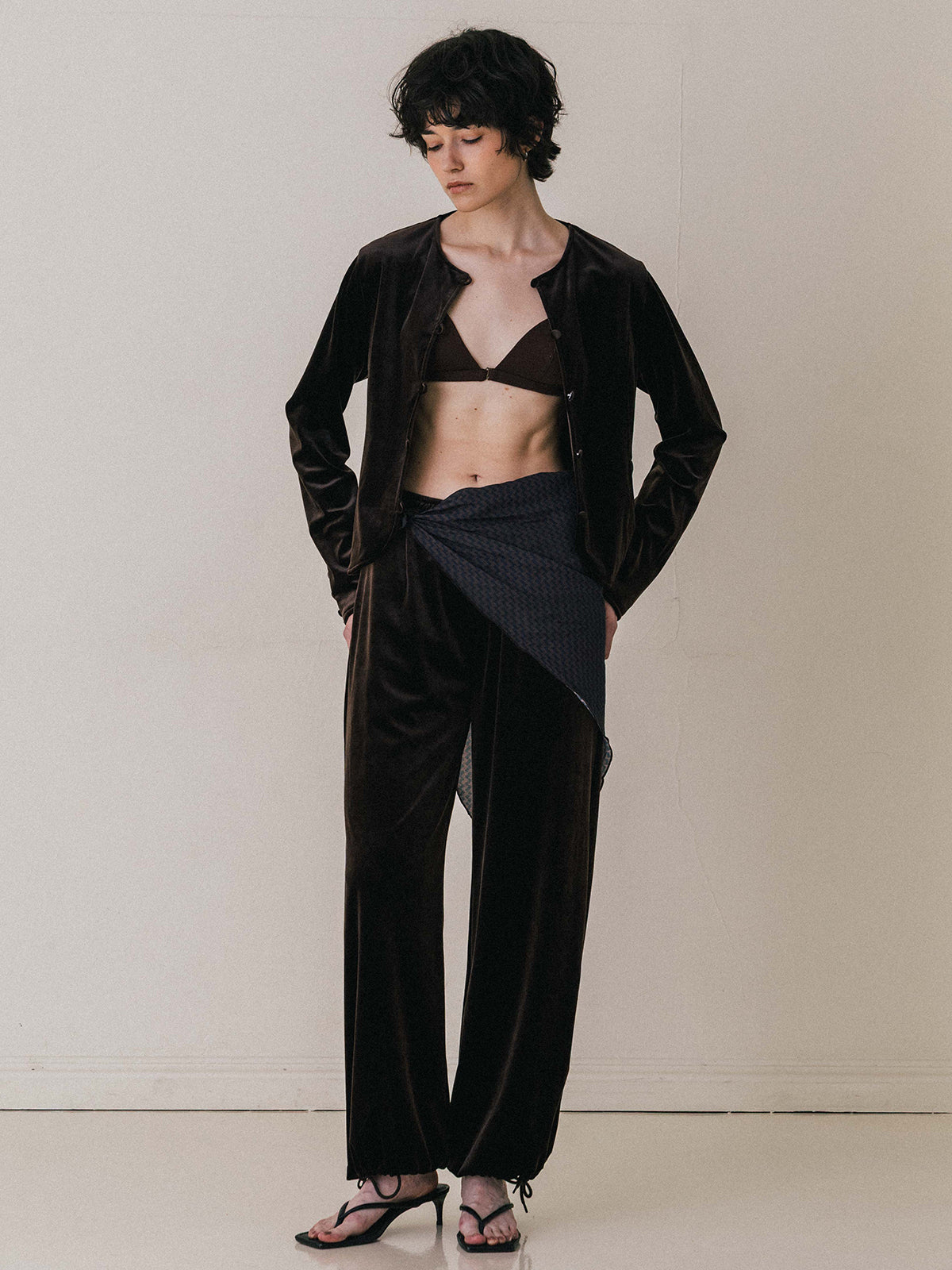HILTON VELOUR PANTS