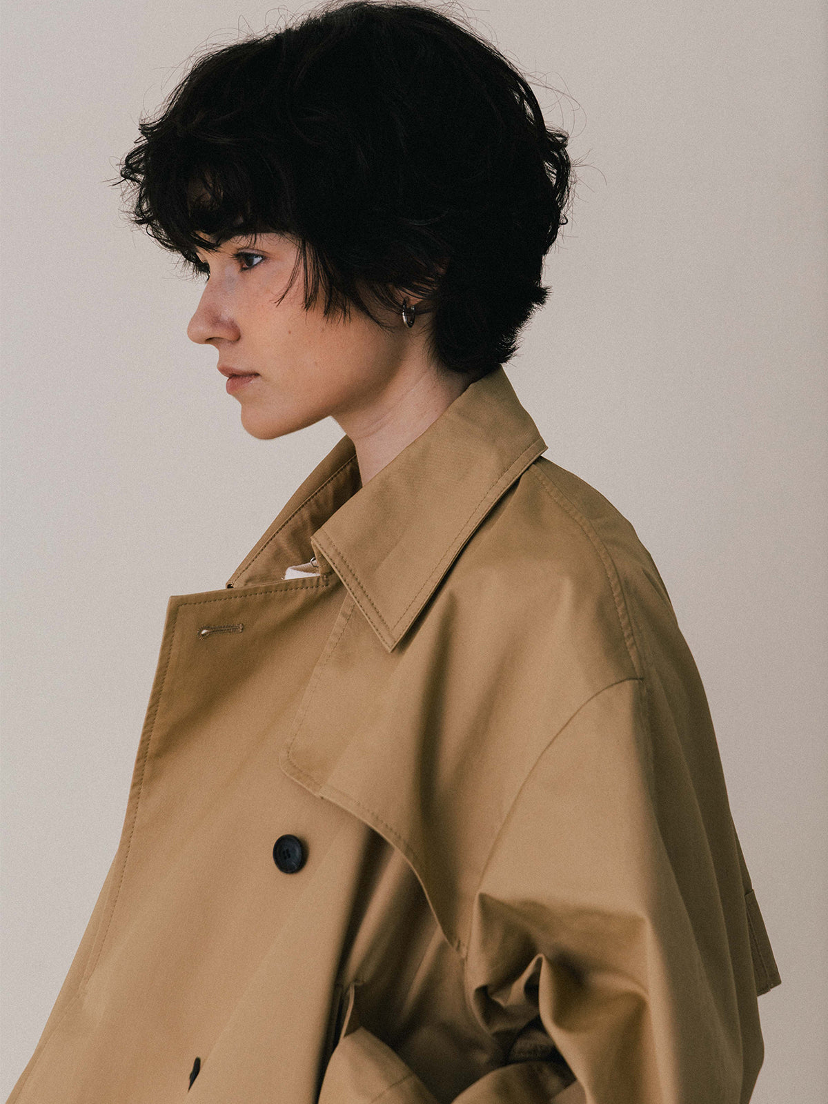 NORMANDY HALF TRENCH COAT