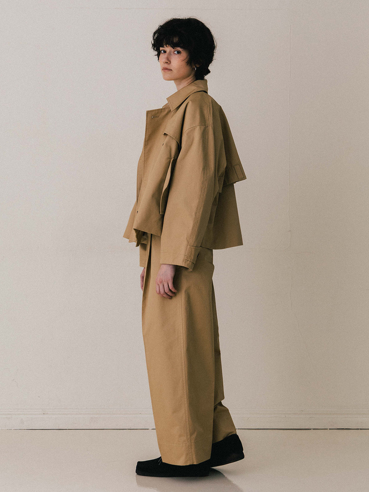 NORMANDY HALF TRENCH COAT