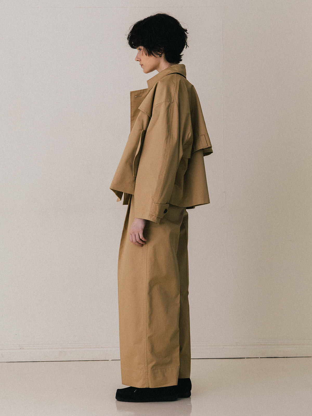 NORMANDY HALF TRENCH COAT