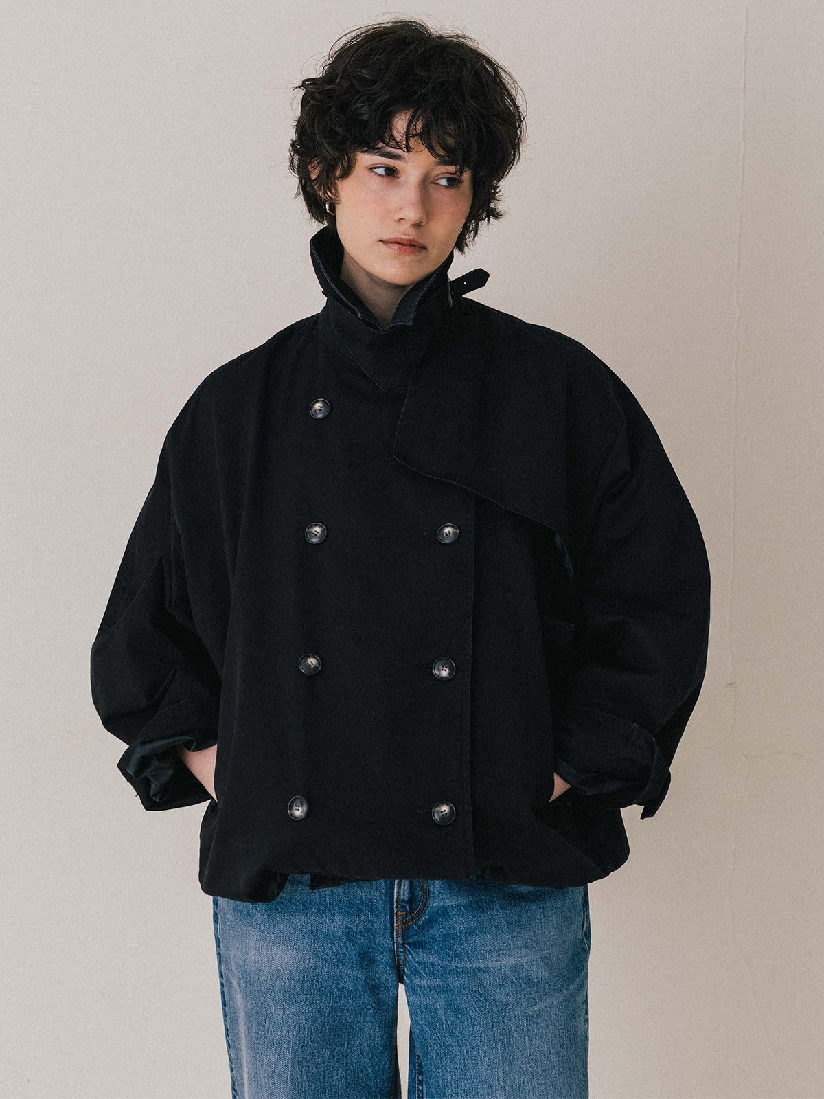 NORMANDY HALF TRENCH COAT