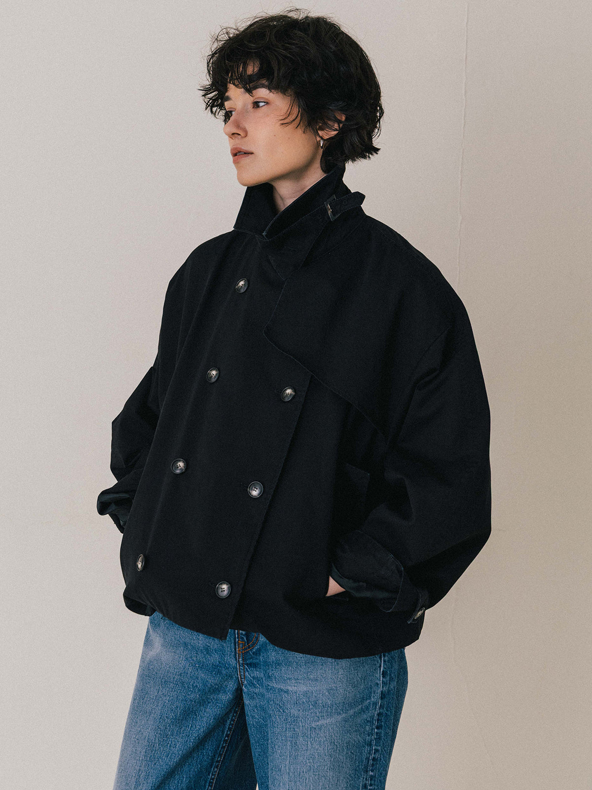 NORMANDY HALF TRENCH COAT