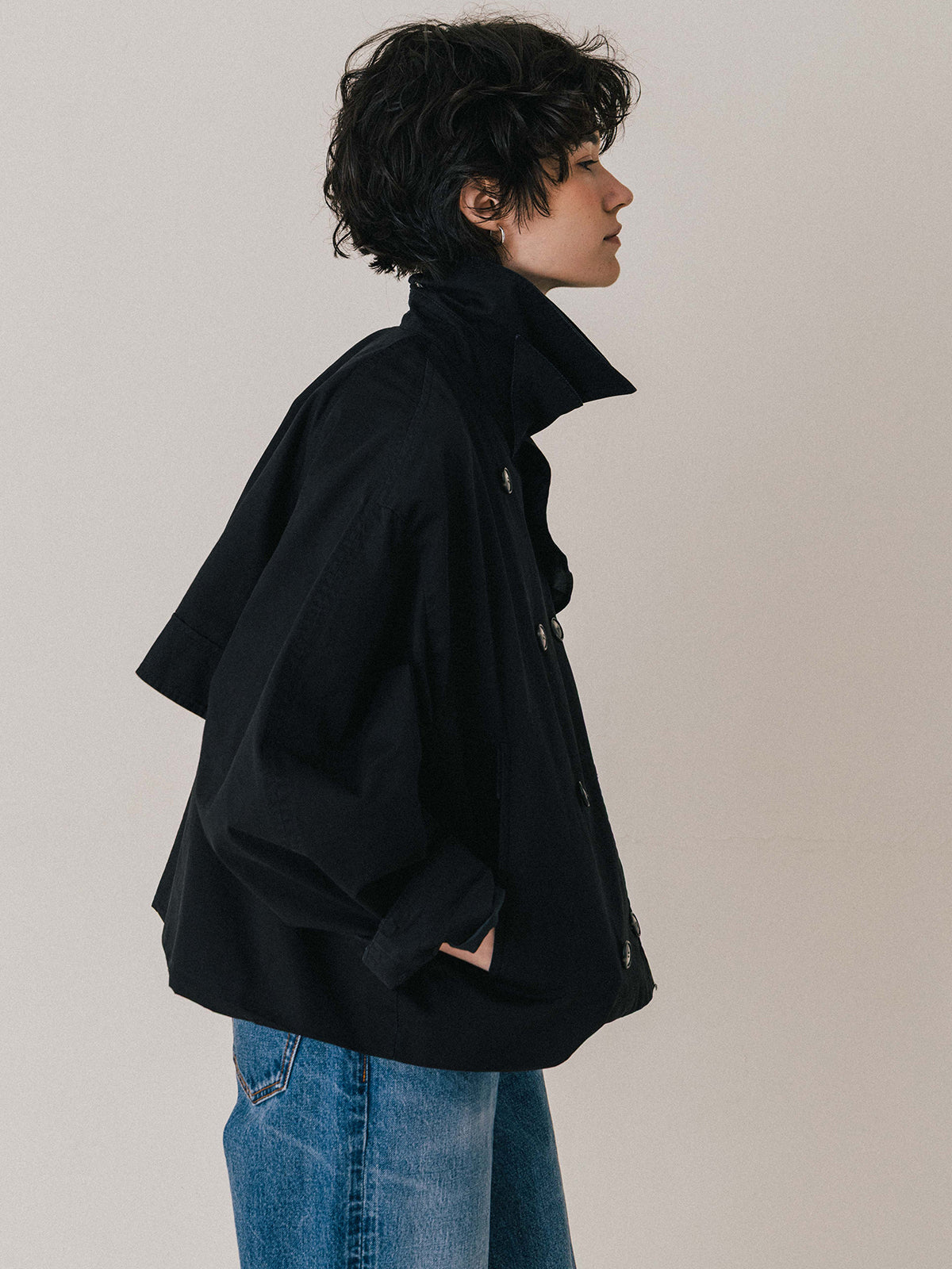 NORMANDY HALF TRENCH COAT