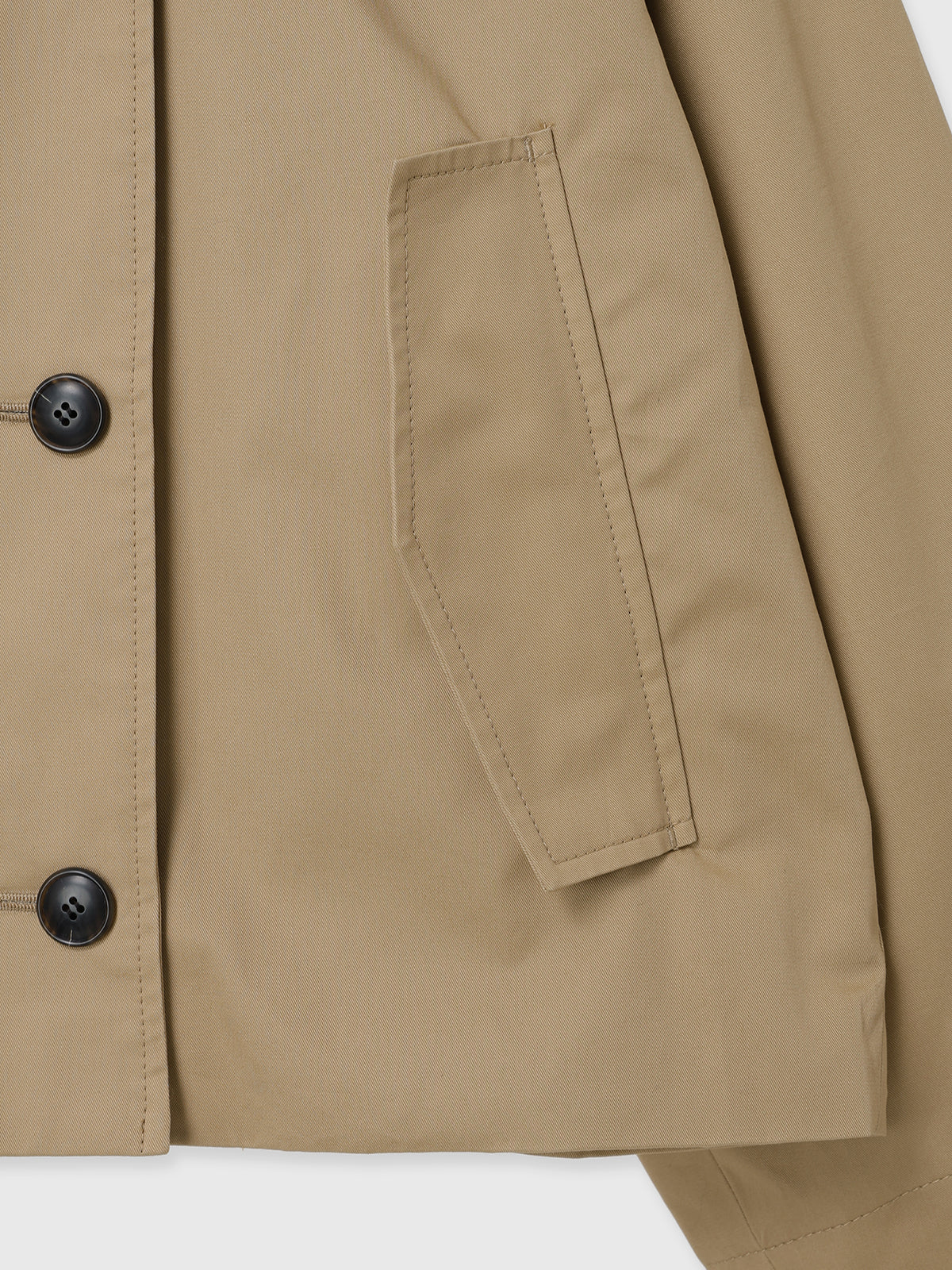 NORMANDY HALF TRENCH COAT