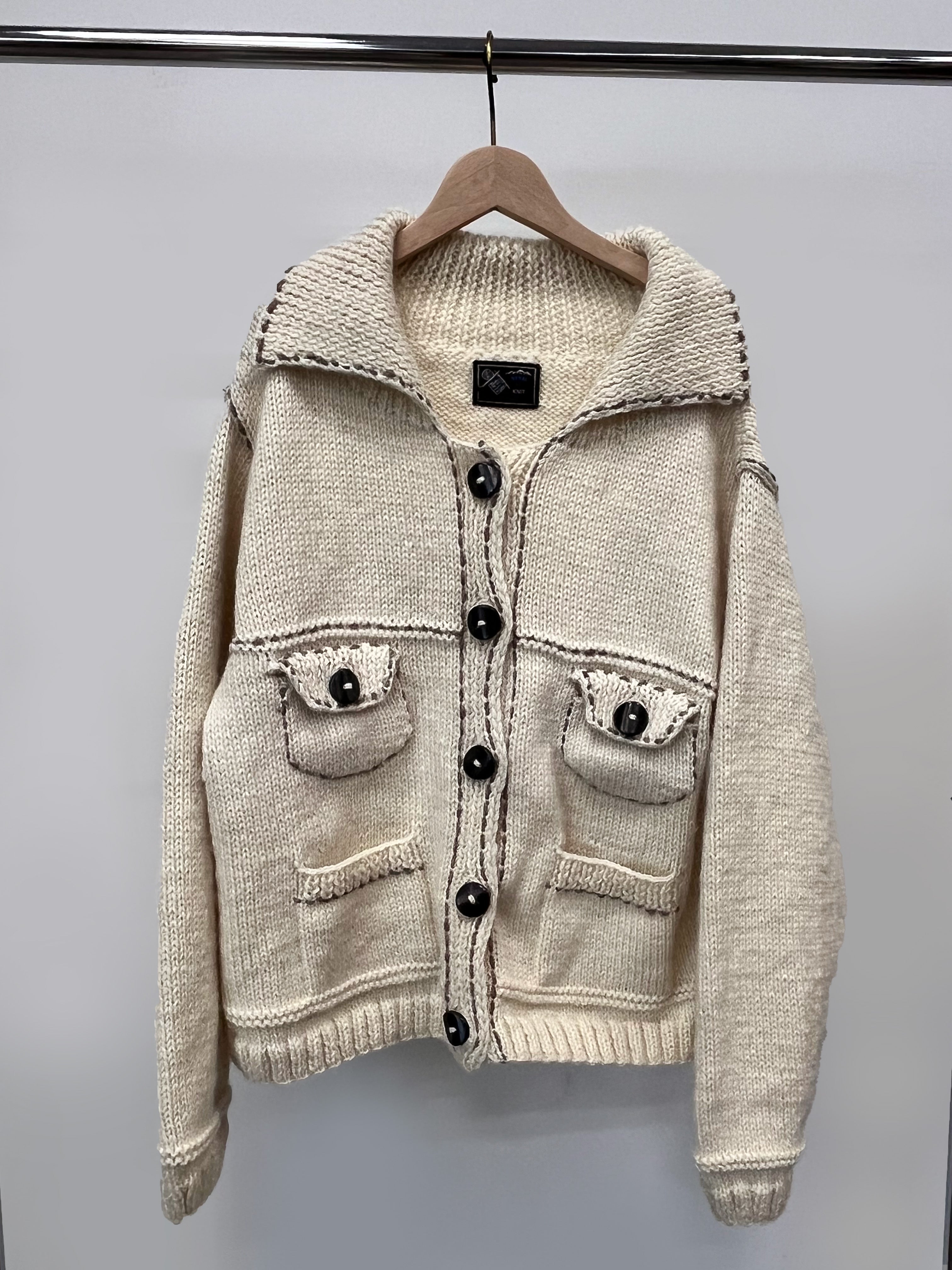 【Nepal】 BLANKET KNIT JACKET