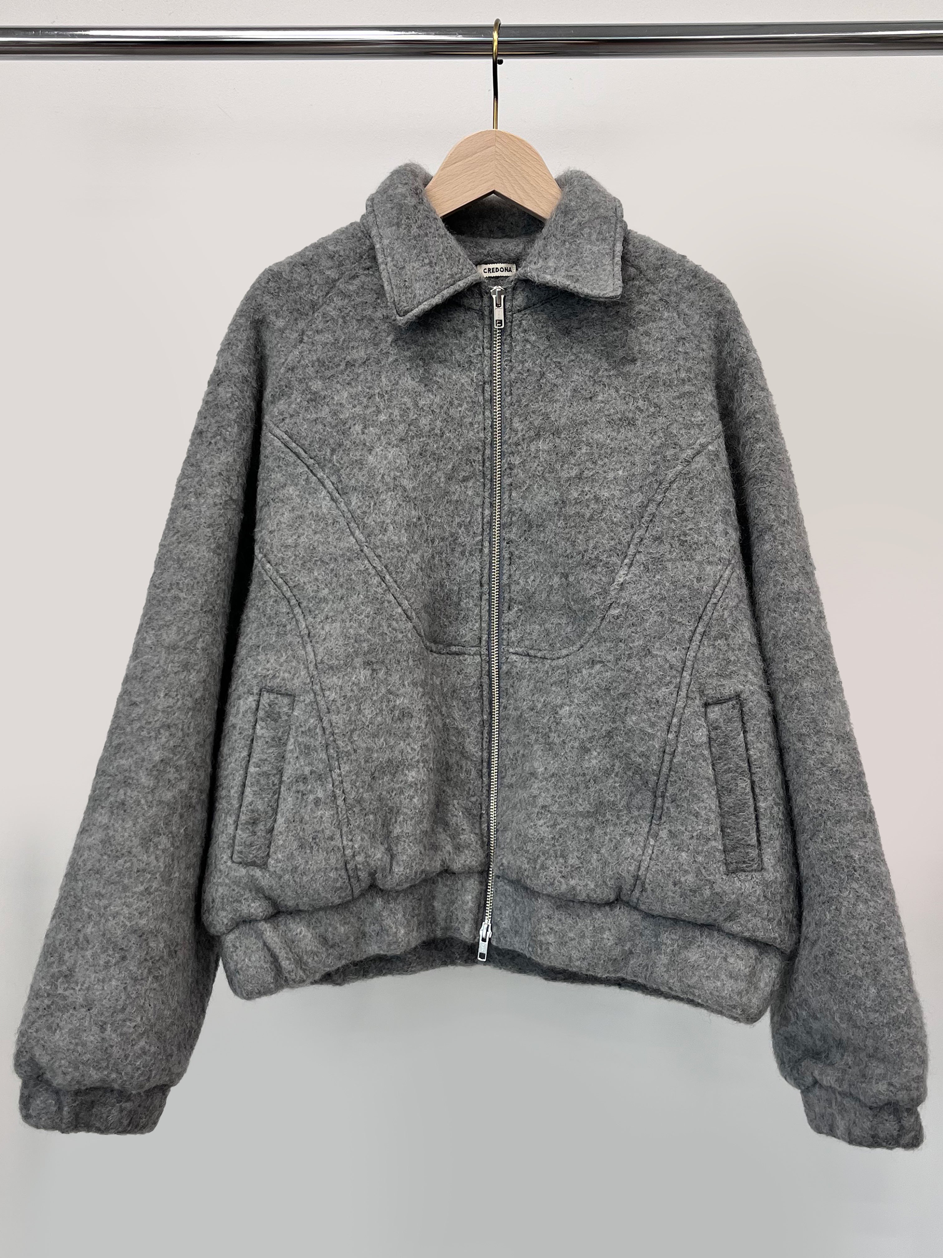 WOOL SHAGGY JACKET