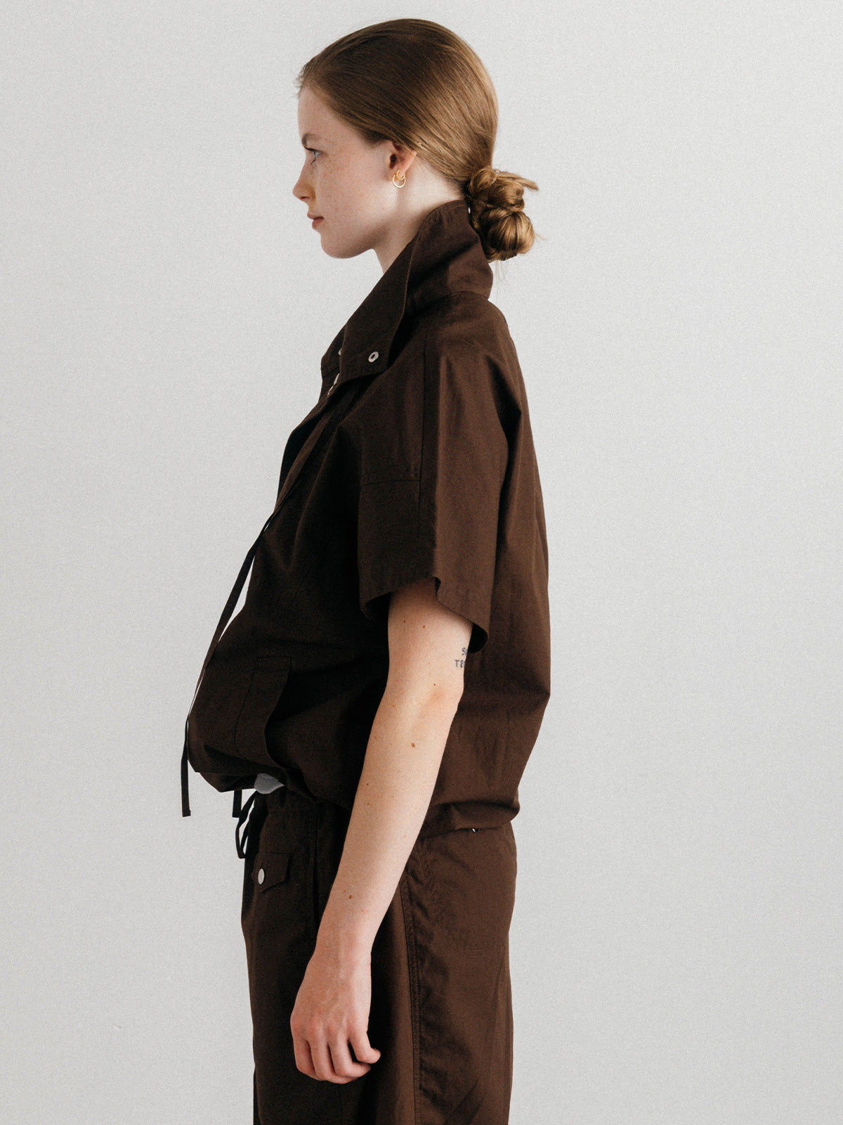 UTILITY ANORAK TOP