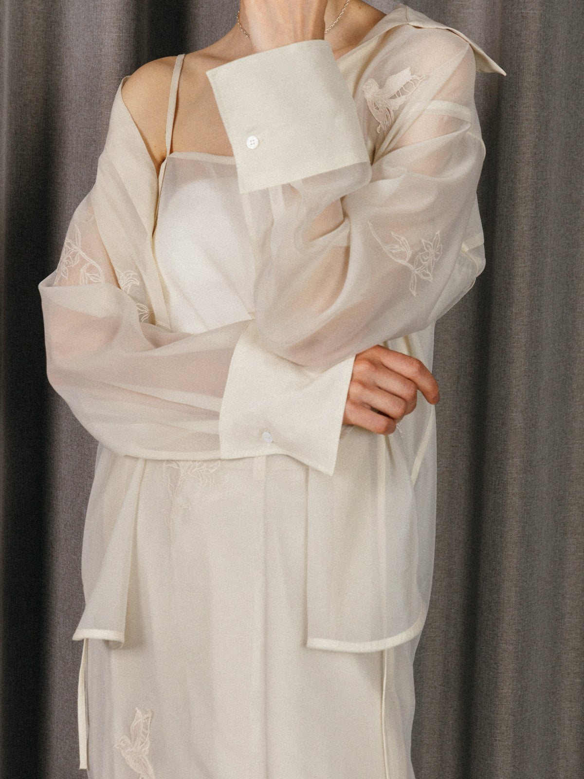 FRAGMENT VEIL SHIRT