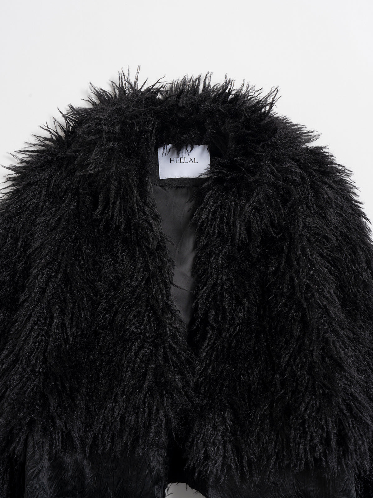Vague fur short jacket